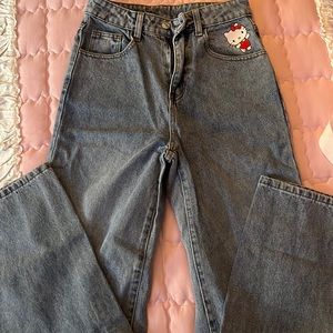 Hello kitty jeans